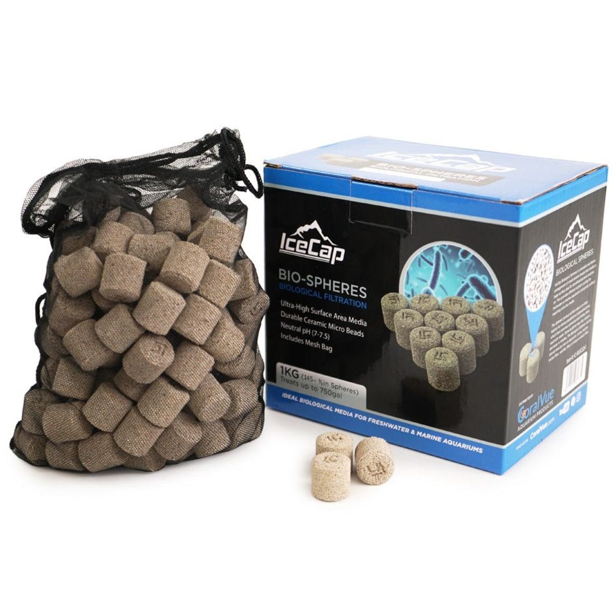 IceCap Bio Cylinder 1kg - Premium Organic Ice Pack for Shipping & Food Storage | Perfect for Meal Prep, Cooler Bags & Temperature-Sensitive Deliveries