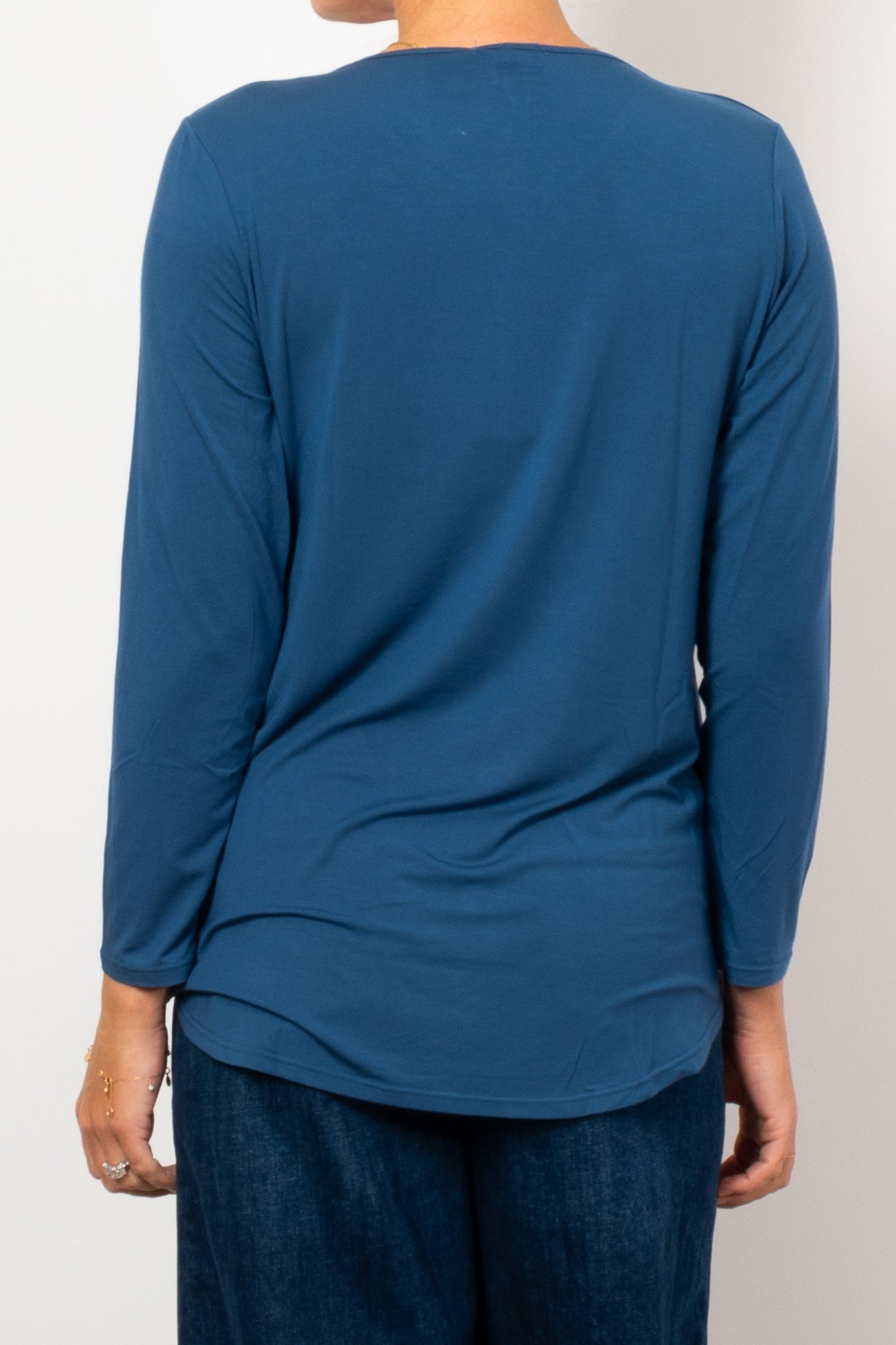 Tani Cara Women's Long Sleeve T-Shirt - Soft Cotton Casual Top for Everyday Wear | Perfect for Work, Travel & Layering