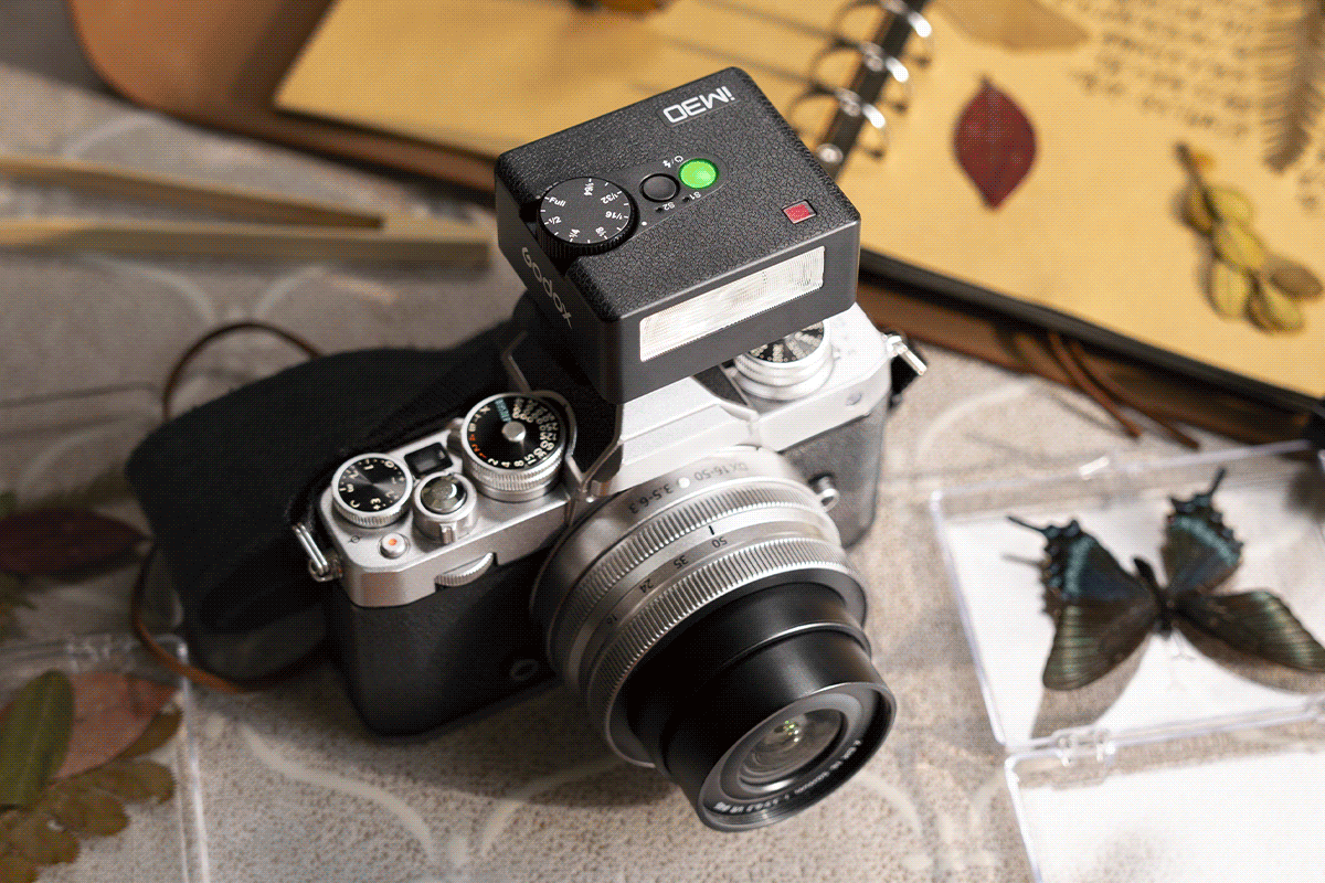 Godox iM30 Mini Flash Speedlite - Compact & Powerful On-Camera Flash for DSLR & Mirrorless Cameras - Perfect for Portrait, Wedding, and Event Photography