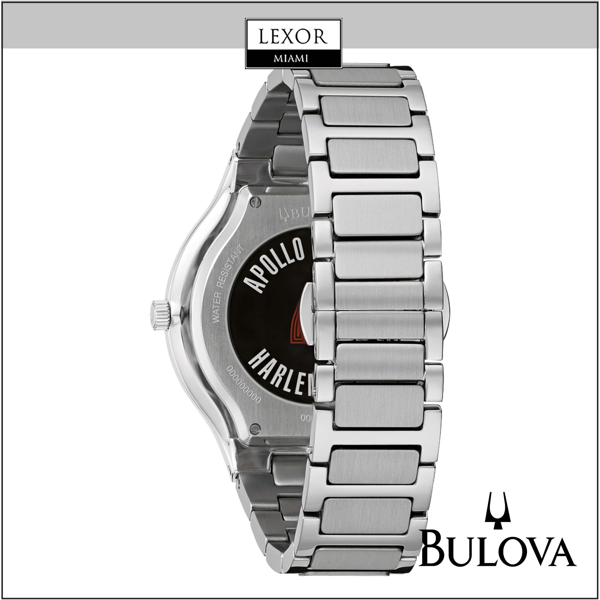 Bulova 96A296 Apollo Men's Watch - Premium Stainless Steel Chronograph for Business & Casual Wear