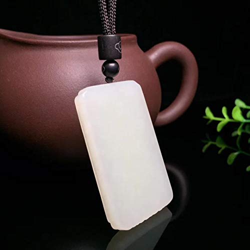 Natural White Jade Necklace with Sunray Buddha Pendant - Certified Genuine Jade Jewelry for Meditation, Spiritual Healing & Elegant Fashion Accessories