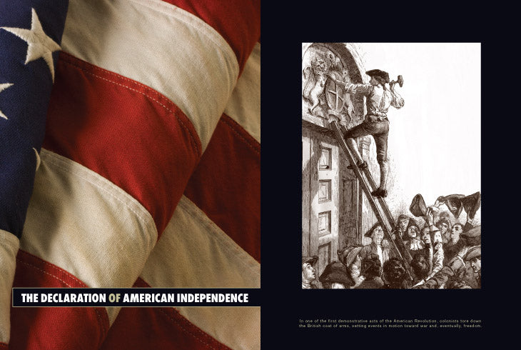 The Declaration of Independence - Authentic American Historical Document Replica for Home Decor, Office Display & Patriotic Gift Ideas