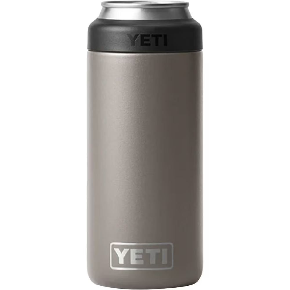 Yeti Rambler 12 oz Colster Slim Can Cooler - Insulated Stainless Steel Beer Can Holder for Camping, Tailgating & Outdoor Adventures