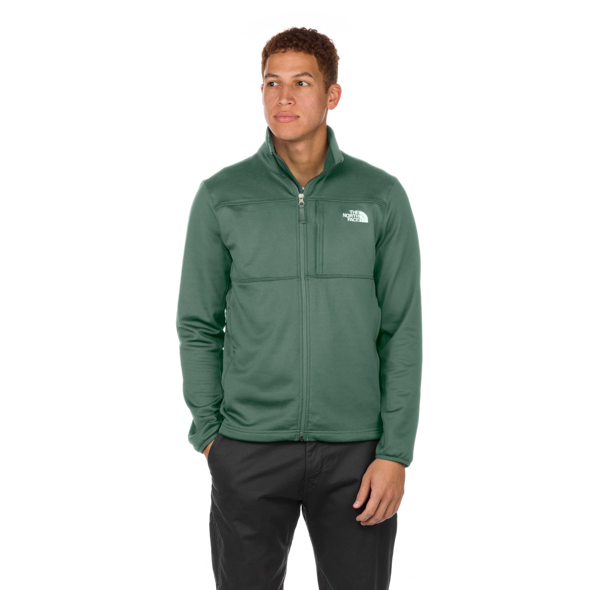 The North Face Men's Astro Ridge Full Zip Fleece Jacket - Lightweight, Warm & Comfortable for Hiking, Camping & Outdoor Adventures