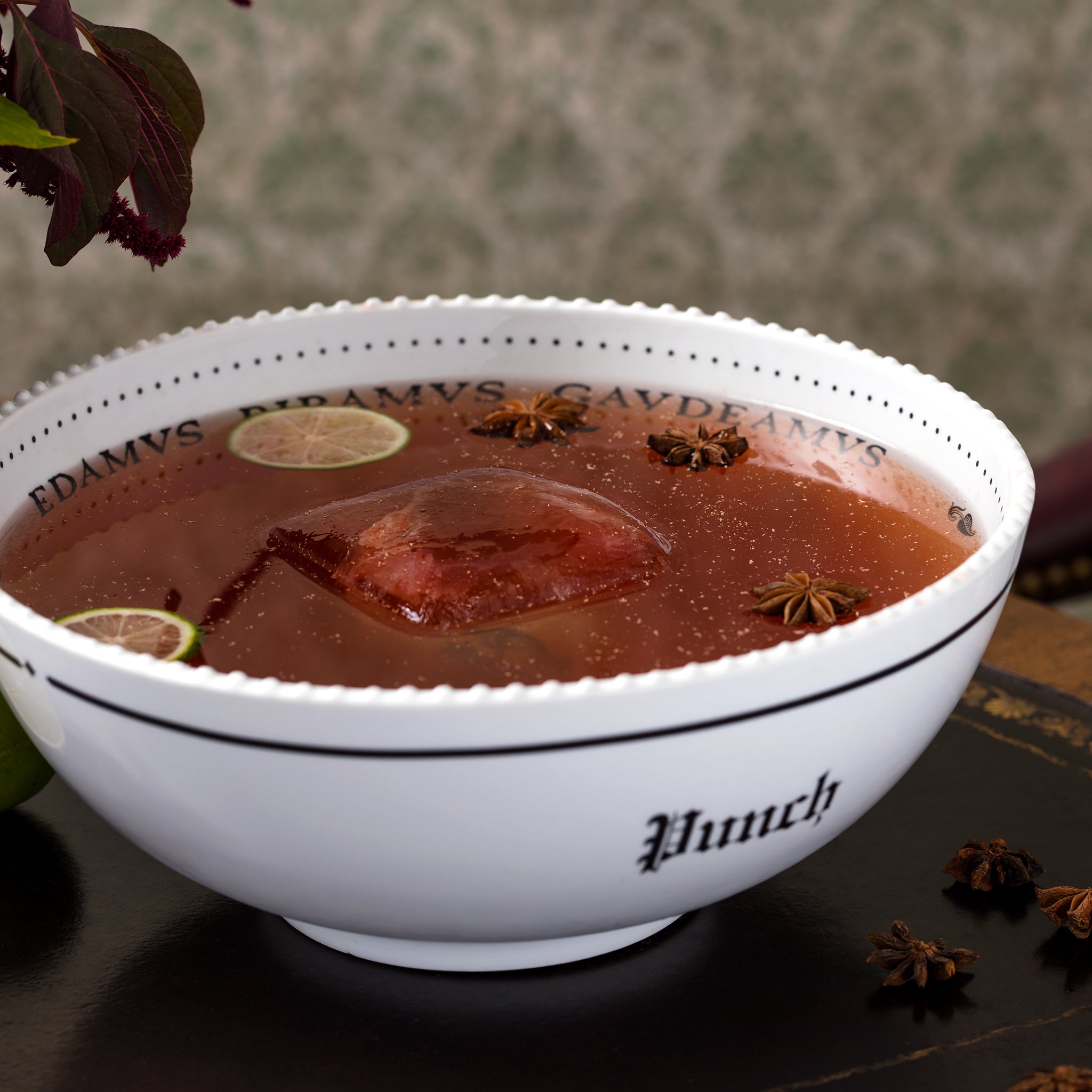 White Stoneware Punch Bowl - 1 Gallon (3.79L) Capacity - Perfect for Parties, Weddings & Holiday Gatherings