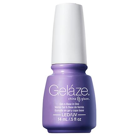 China Glaze Gelaze Nail Polish - That's Shore Bright #82239 (0.5 oz) - Long Lasting Gel-Like Shine for Manicures & Pedicures - Perfect for Summer Beach Nails & Salon Quality At-Home Nail Care
