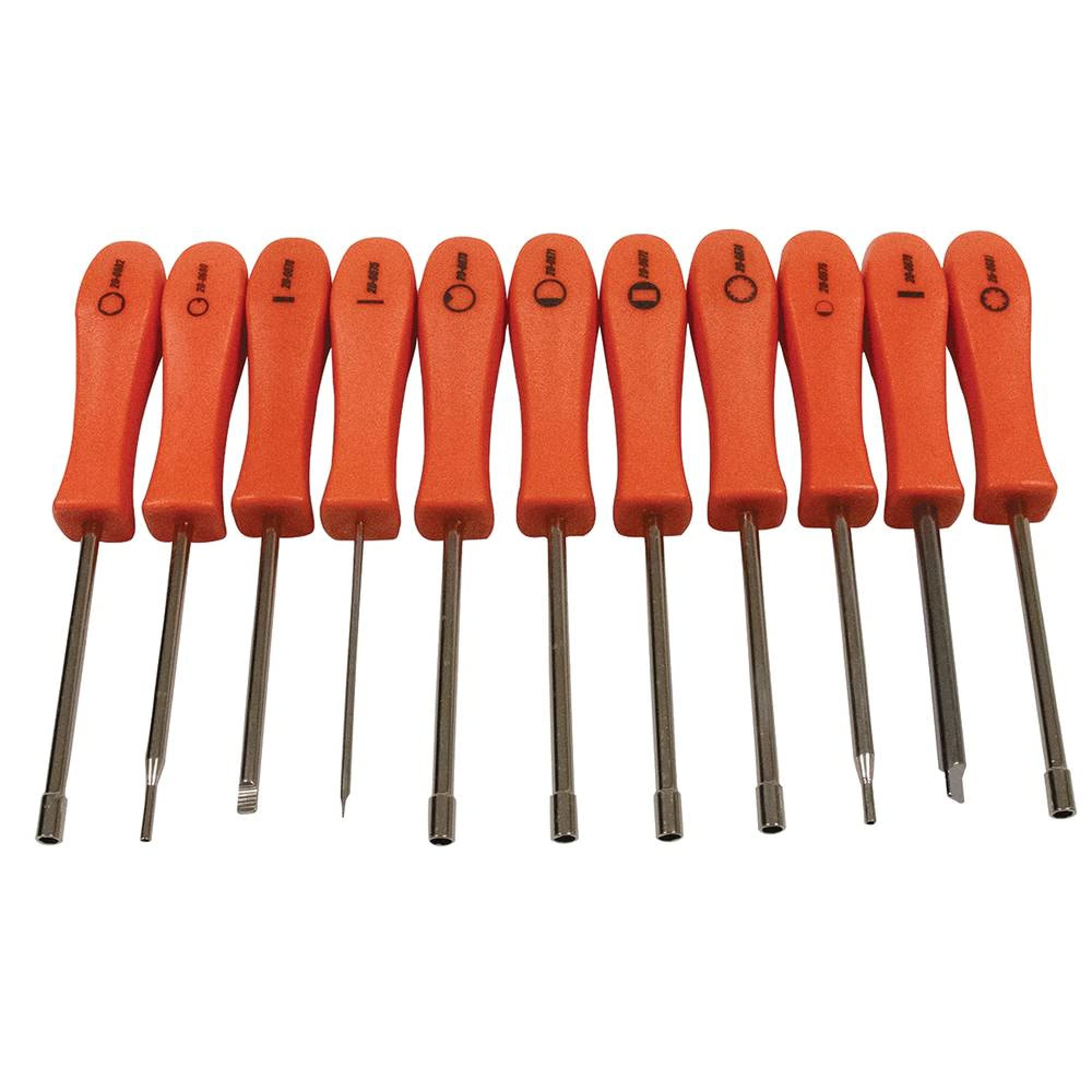 Stens 11-Piece Carburetor Adjustment Screwdriver Kit - Professional Small Engine Repair Tool Set for Lawn Mowers, Motorcycles & Outdoor Power Equipment