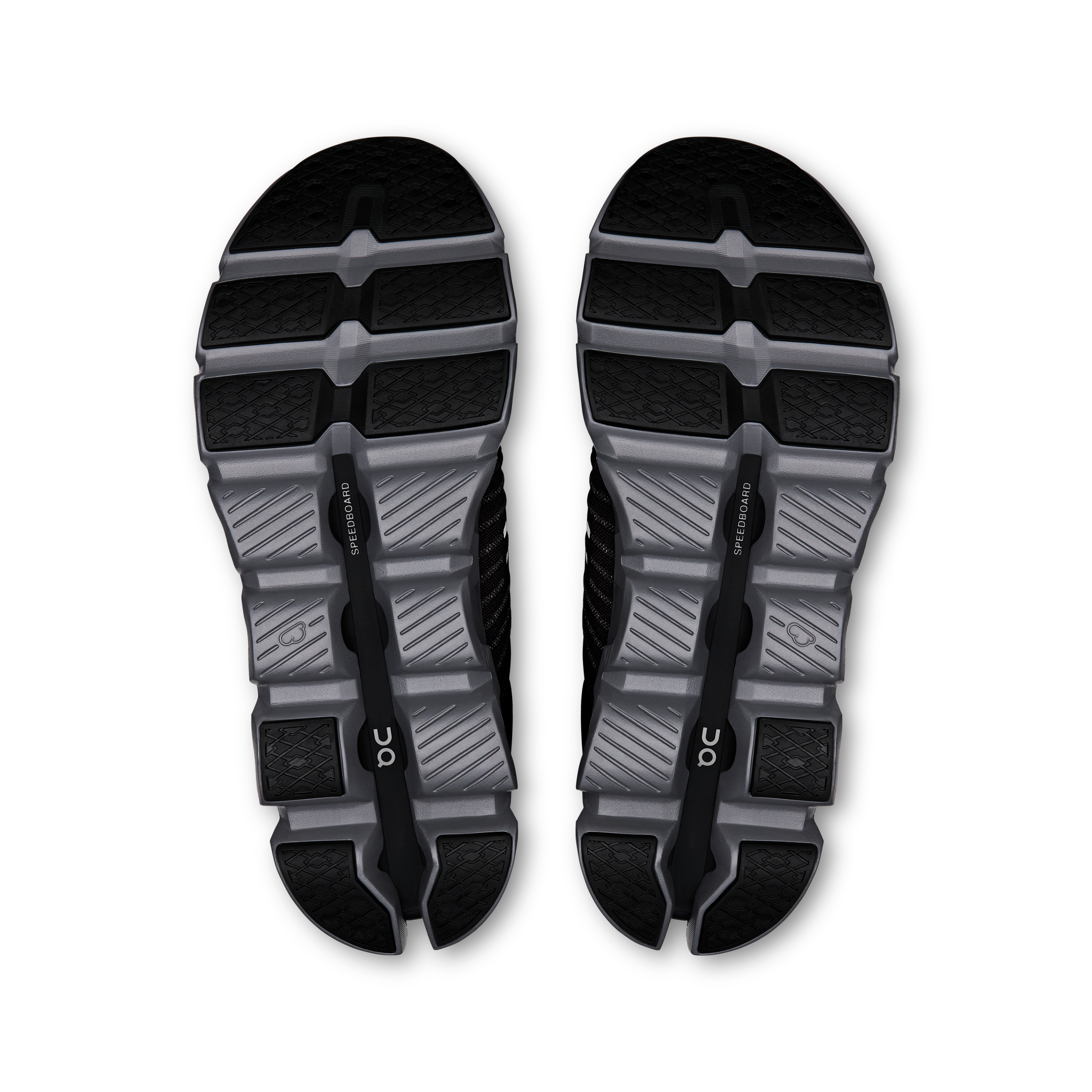 On Running Men's Cloudswift 4 Ad Running Shoes - Black/Rock | Lightweight Performance Sneakers for Road Running & Daily Wear