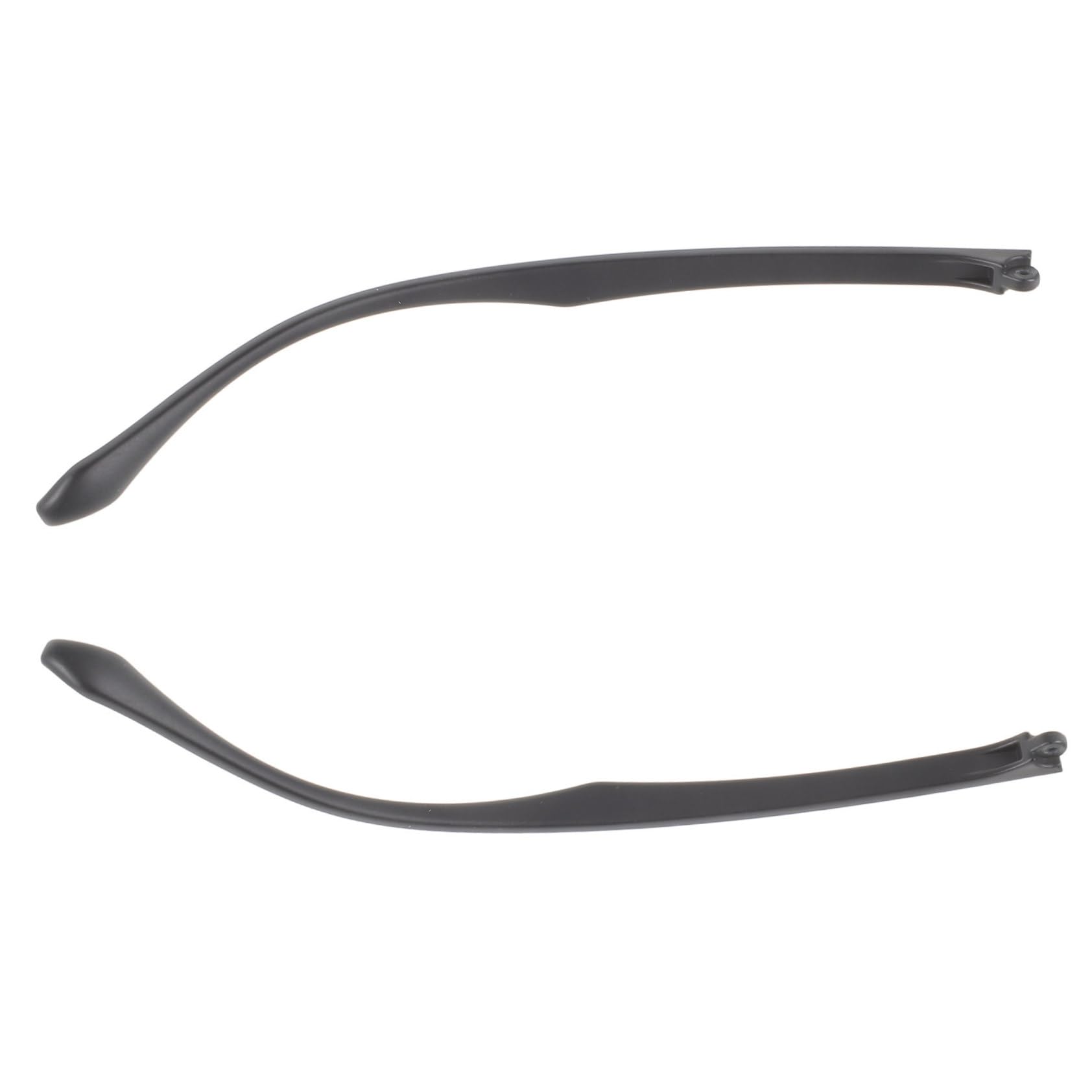 Lurrose Universal Glasses Replacement Arms - 1 Pair Black Glasses Accessories for Eyeglass Frame Repair | Perfect for Reading, Driving, and Daily Use