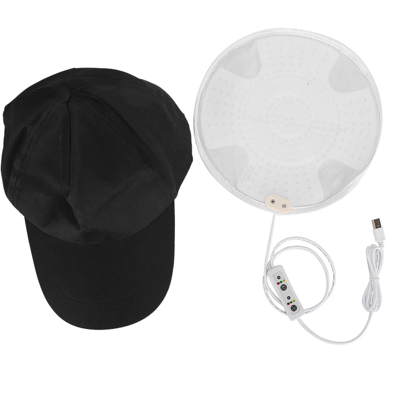 118Pcs LED Light Beads Hair Growth Cap for Men & Women - Anti Hair Loss Helmet with Oil Control Treatment for Thicker Hair - Perfect for Home Use & Salon Treatments