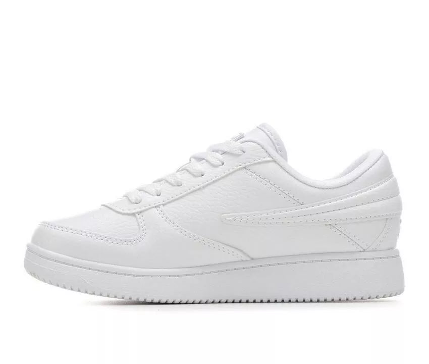 FILA Kids' Low-Top Black Sneakers - Comfortable & Stylish for School, Play & Everyday Wear