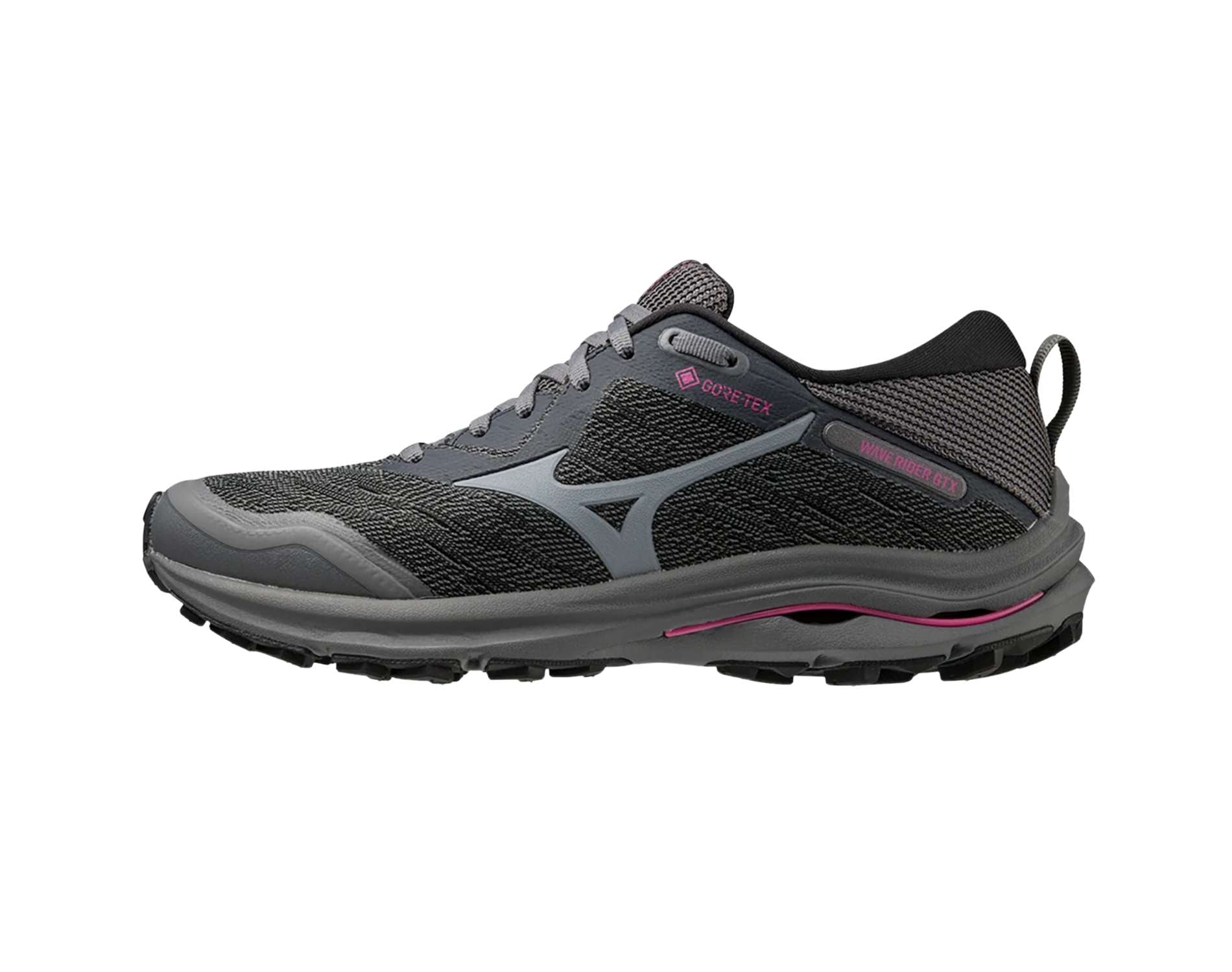 Mizuno Wave Rider GTX Women's Wide Running Shoes - Waterproof Trail & Road Running for Women with Wide Feet | Perfect for Outdoor Jogging, Hiking & Gym Workouts