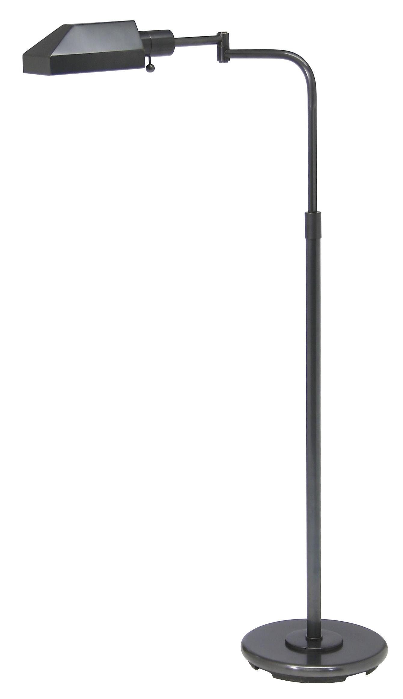 House Of Troy PH100-91-J Modern Squared Portable Floor Lamp for Home & Office - Oil Rubbed Bronze Finish - Perfect for Living Room, Bedroom, or Study Lighting