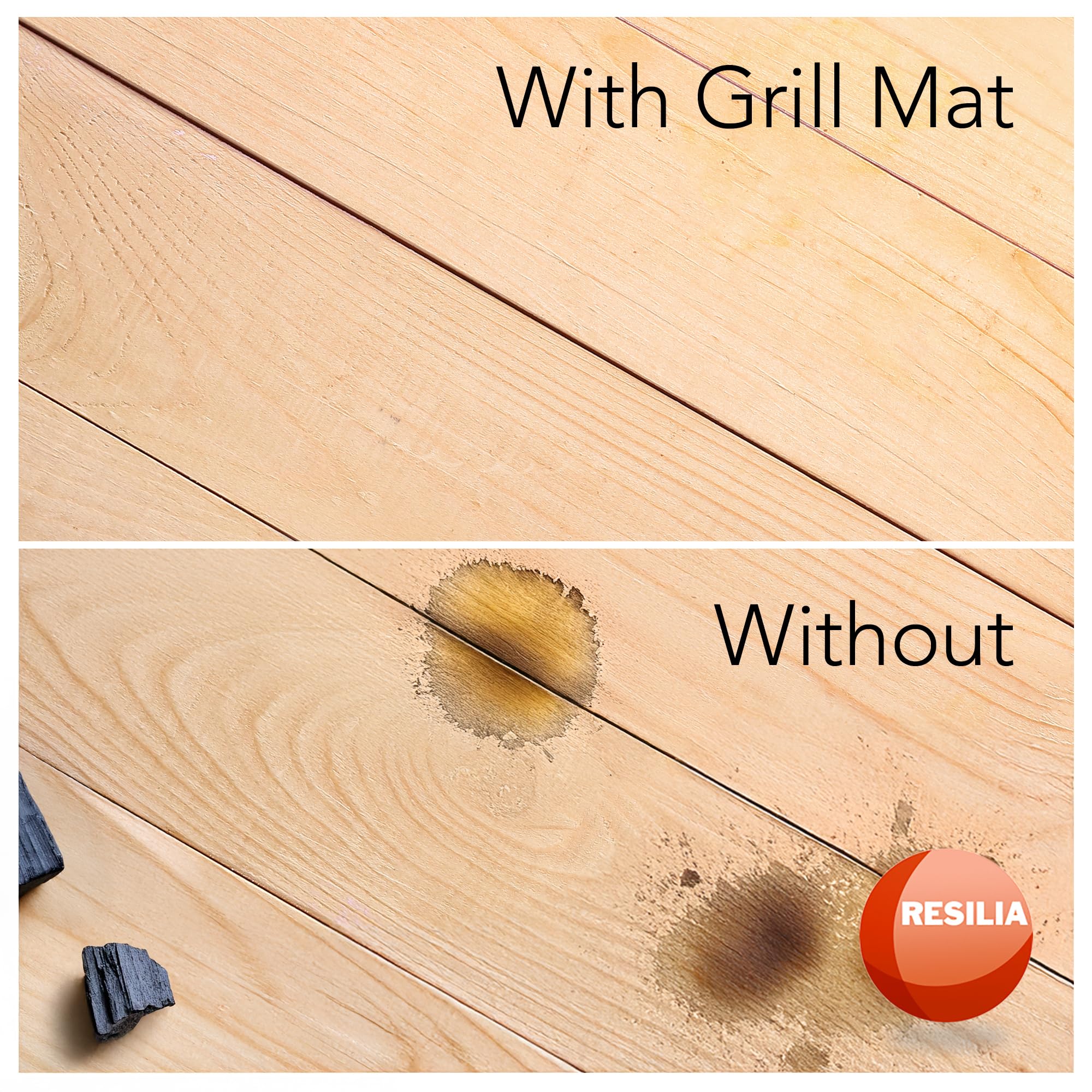 RESILIA Large Heavy Duty Under Grill Mat - 36
