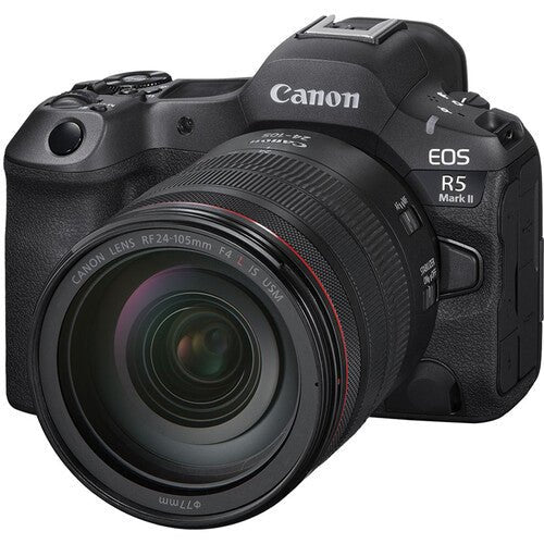 Canon EOS R5 Mark II Mirrorless Camera with RF 24-105mm f/4L IS USM Lens - Professional Full Frame Photography for Travel, Wedding & Portrait Shooting
