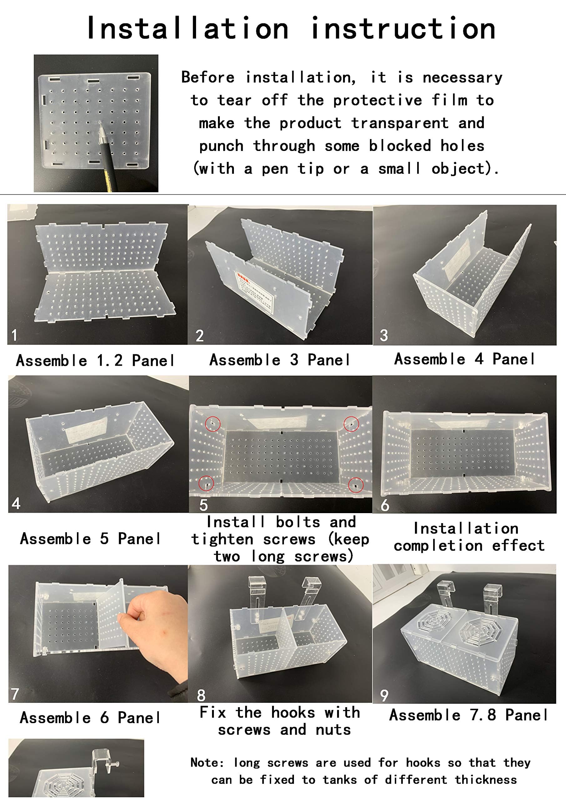 Hamiledyi Acrylic Fish Breeding Box - 7.8