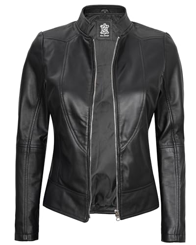 Amy - Black Womens Leather Jacket