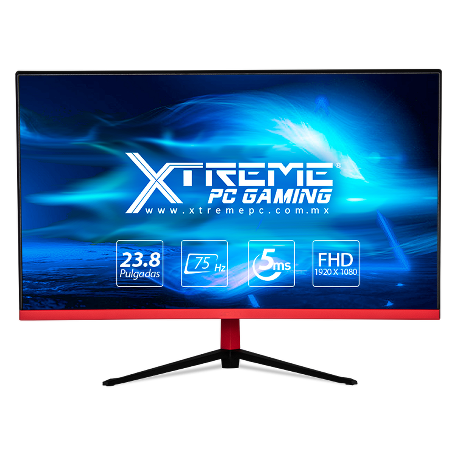 Xtreme PC Gaming Desktop - AMD Radeon Vega Renoir Ryzen 7 5700G, 16GB RAM, 500GB SSD, 23.8