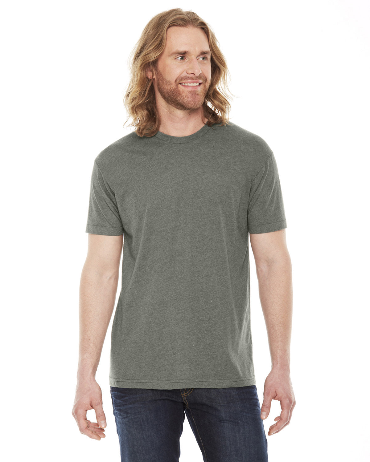 American Apparel BB401W Unisex Classic T-Shirt - Soft Cotton Crewneck Tee for Men & Women | Perfect for Casual Wear, Layering & Everyday Outfits