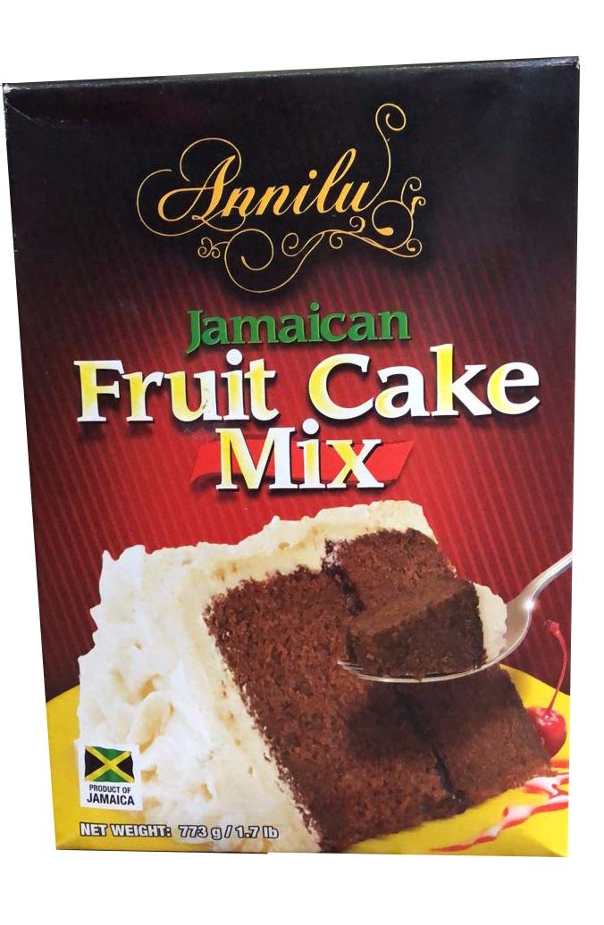 Annilu Jamaican Fruit Cake Mix - 1.7 Lb Authentic Caribbean Dessert Mix | Perfect for Holidays, Birthdays & Special Occasions