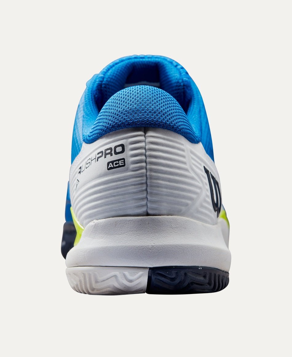 Wilson Rush Pro Ace Men's Tennis Shoes - Lightweight Performance Court Shoes for Men | Perfect for Competitive Play & Training Sessions