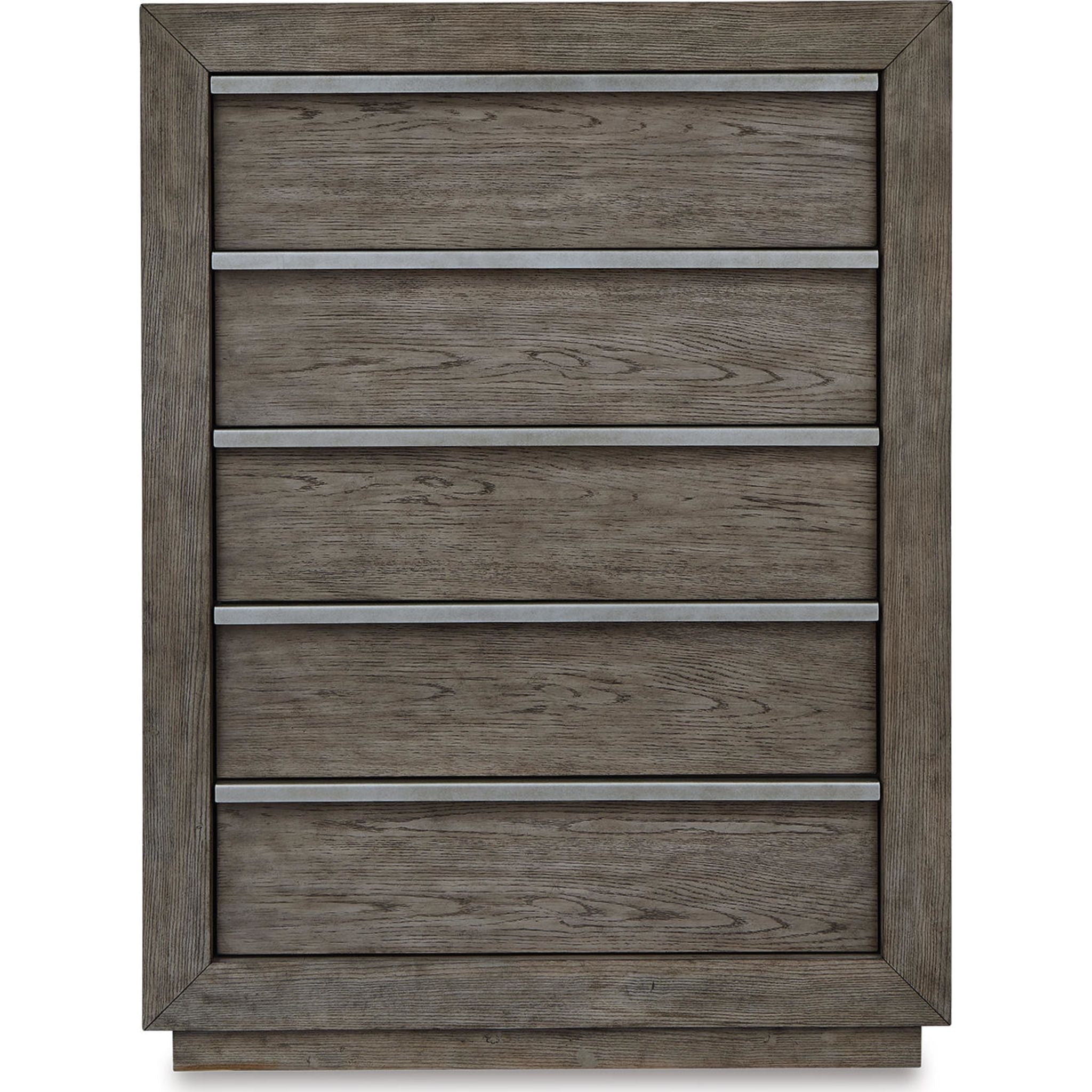 Anibecca Weathered Gray Wooden Storage Chest - Rustic Home Decor for Bedroom, Living Room & Entryway Organization