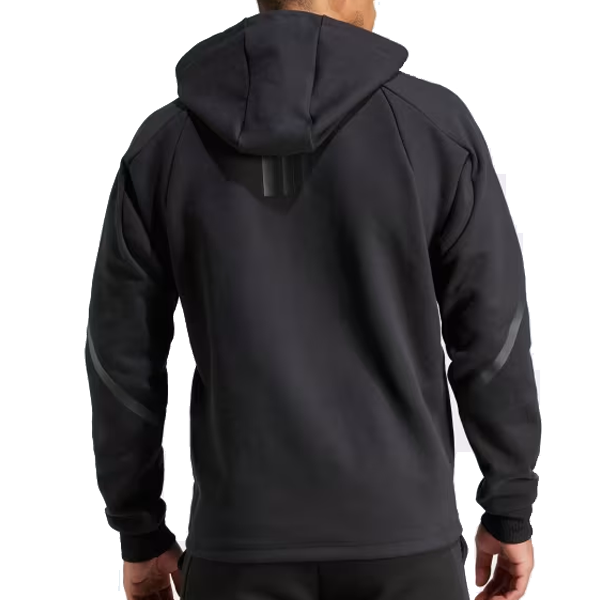 Adidas LAFC D4GMD Anthem Hoodie Jacket 2024 - Black | Official MLS Soccer Fan Apparel | Perfect for Game Day & Casual Wear