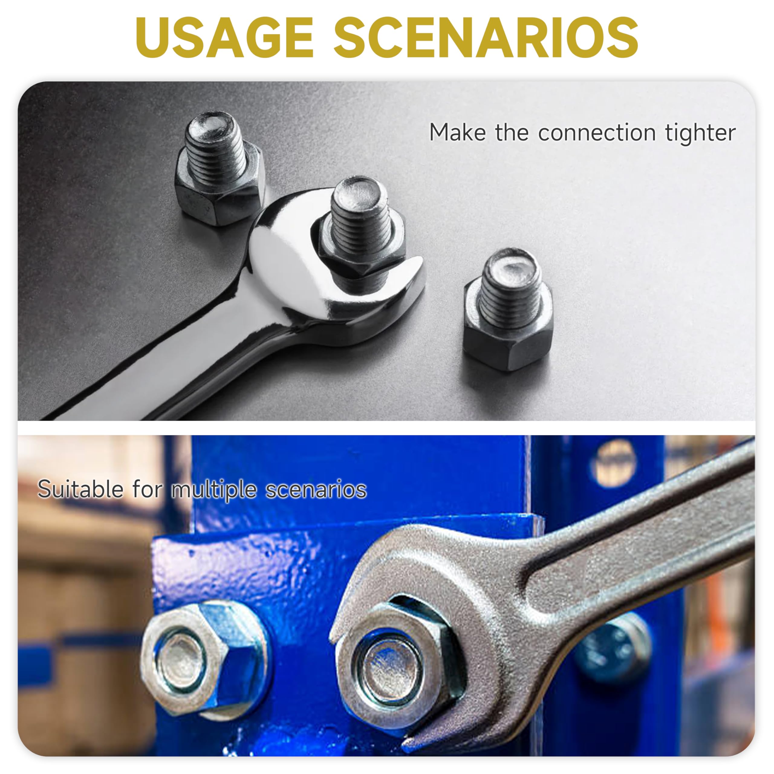 5/16-18 Hex Nuts 100 Pack - 304 Stainless Steel 18-8 SAE Machine Screw Nuts with Bright Finish - Heavy Duty Hardware for Automotive, Machinery & DIY Projects