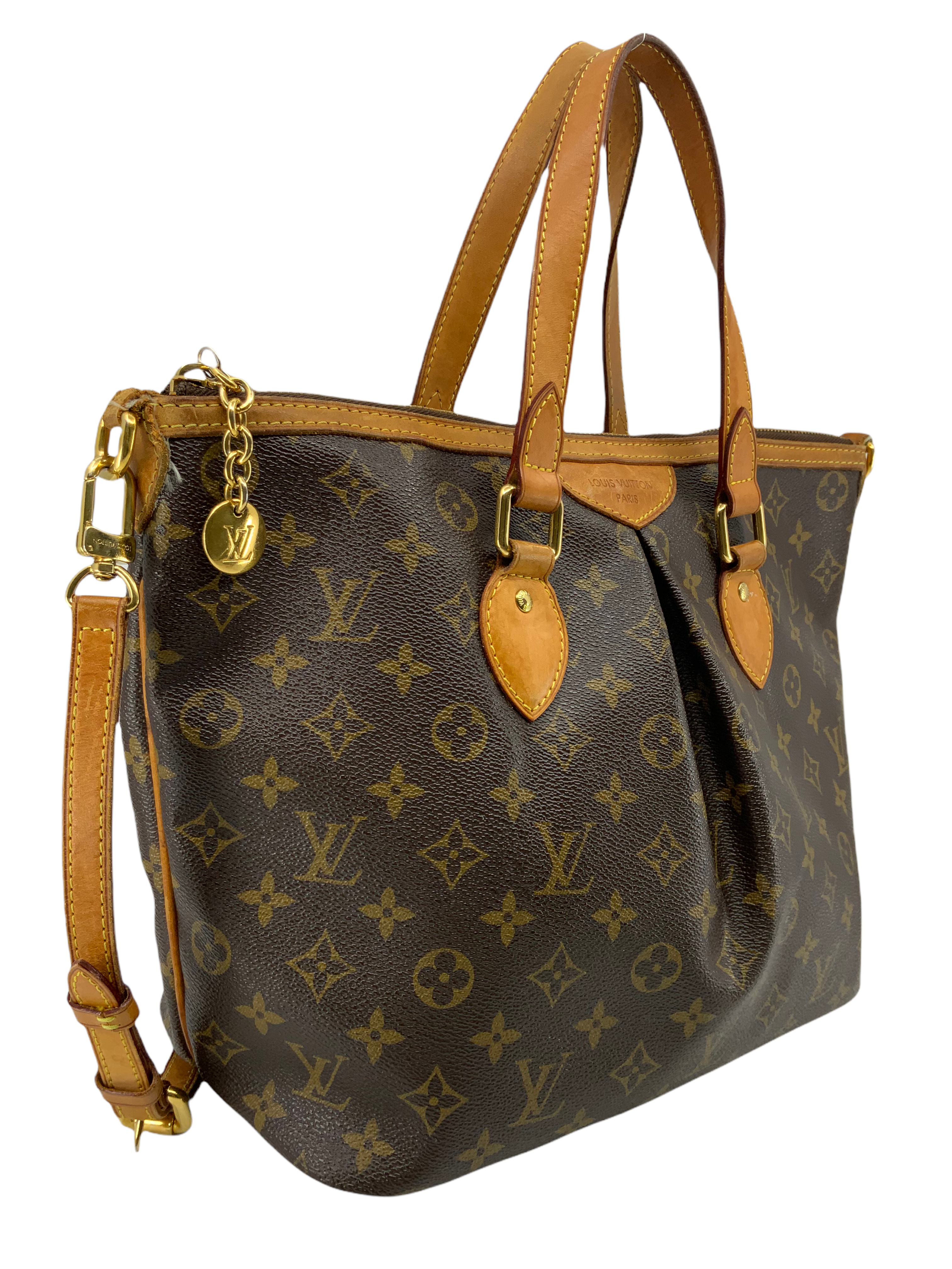 Authentic Louis Vuitton Monogram Canvas Palermo PM Handbag - Luxury Shoulder Bag for Women | Perfect for Work, Travel & Everyday Use