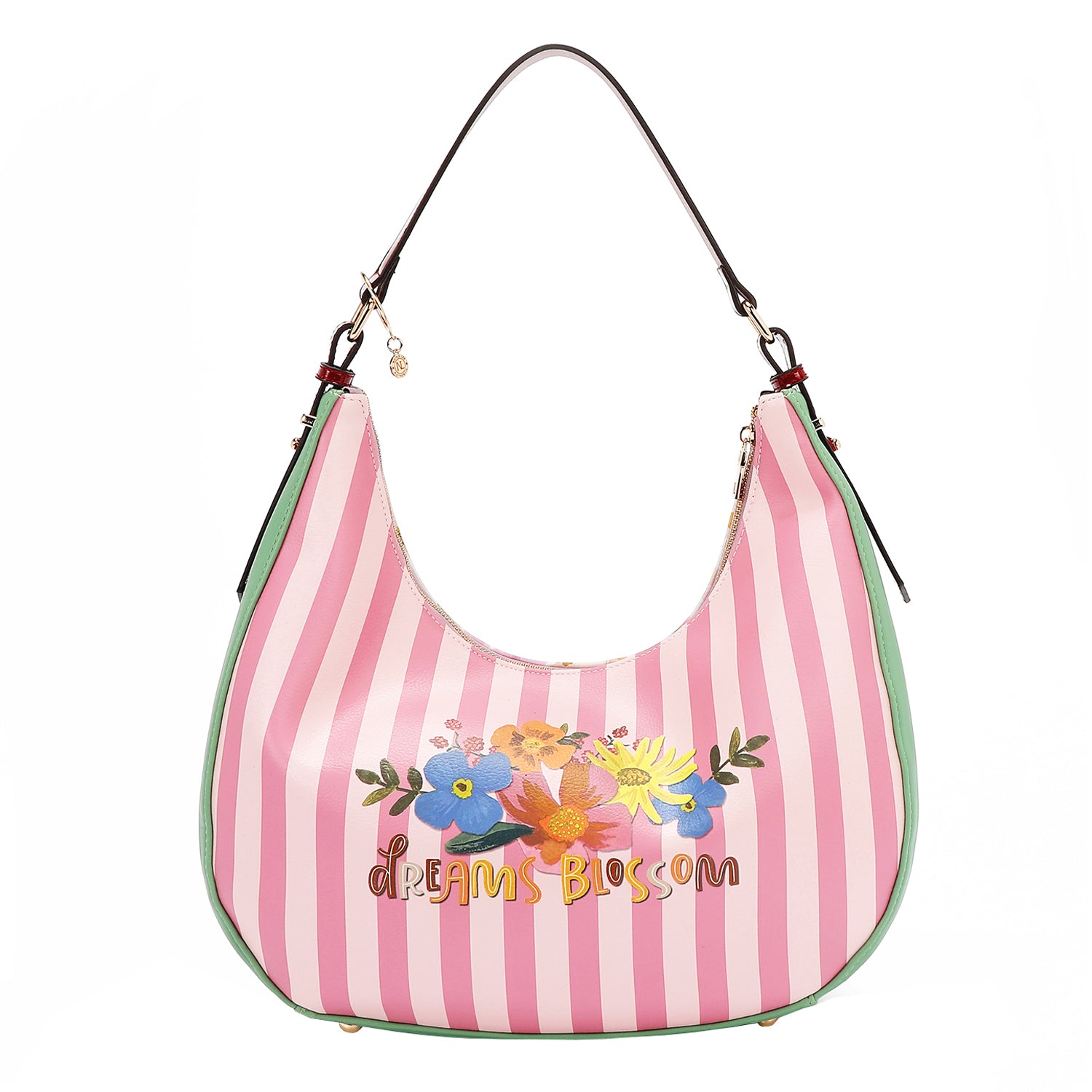 Dreams Blossom Hobo Bag - Stylish & Spacious Shoulder Bag for Women | Perfect for Work, Travel & Everyday Use