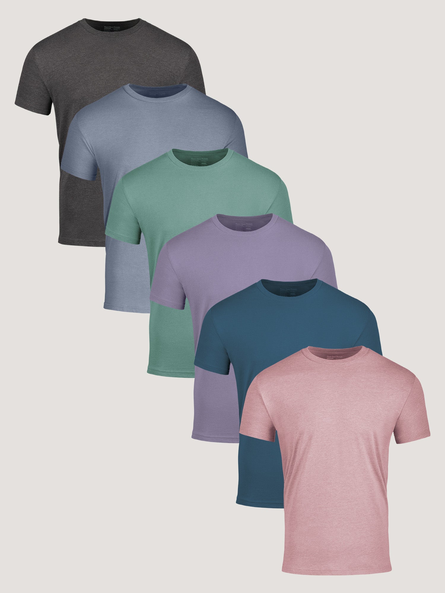 Summer Essentials Crew 6 Pack - Comfortable Cotton Socks for Men & Women - Perfect for Casual Wear, Sports & Outdoor Activities