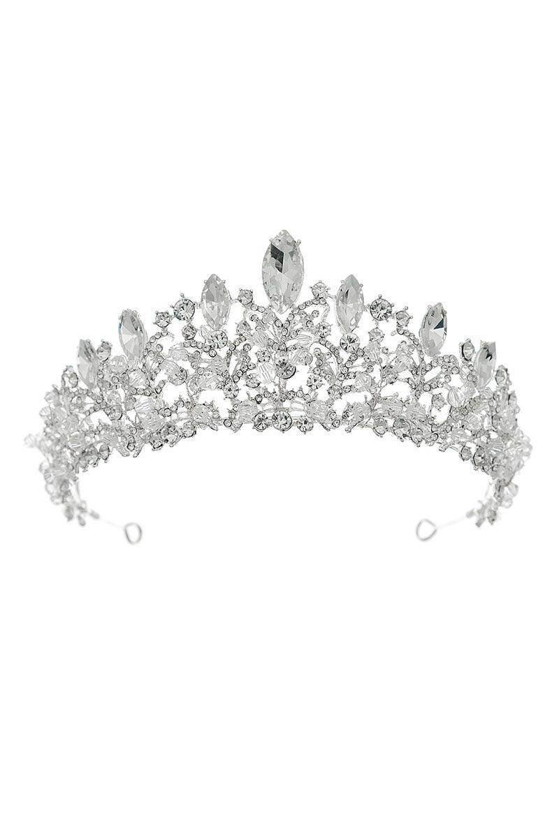 Luxury Crystal Crown Headpiece - Elegant Rhinestone Tiara for Women, Bridal Wedding Party Accessories | Perfect for Prom, Pageants, and Special Occasions