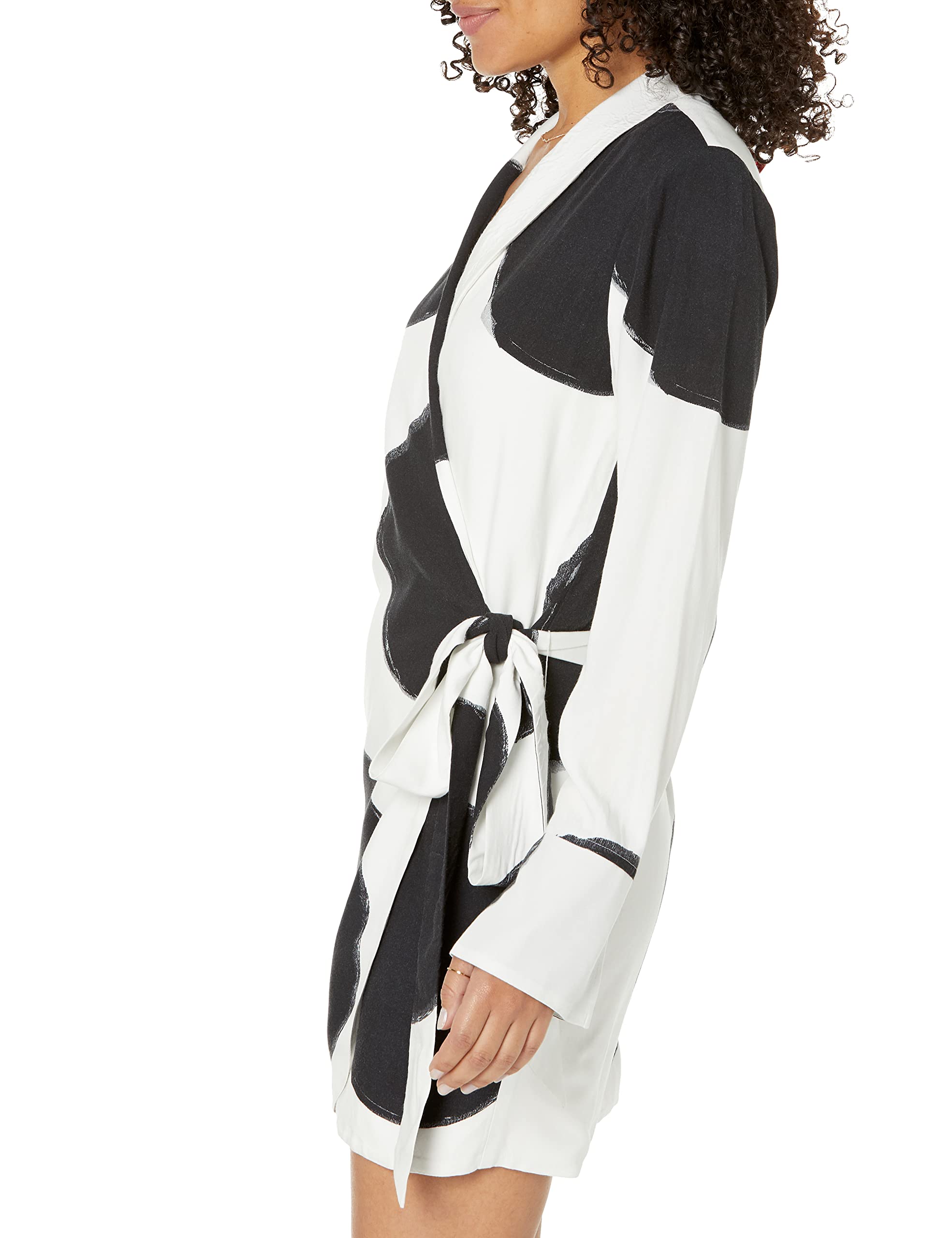 The Drop Women's Polka Dot Wrap Dress by @paige_desorbo | Flattering Casual & Party Dress for Women | Perfect for Date Night, Office Wear & Summer Outfits