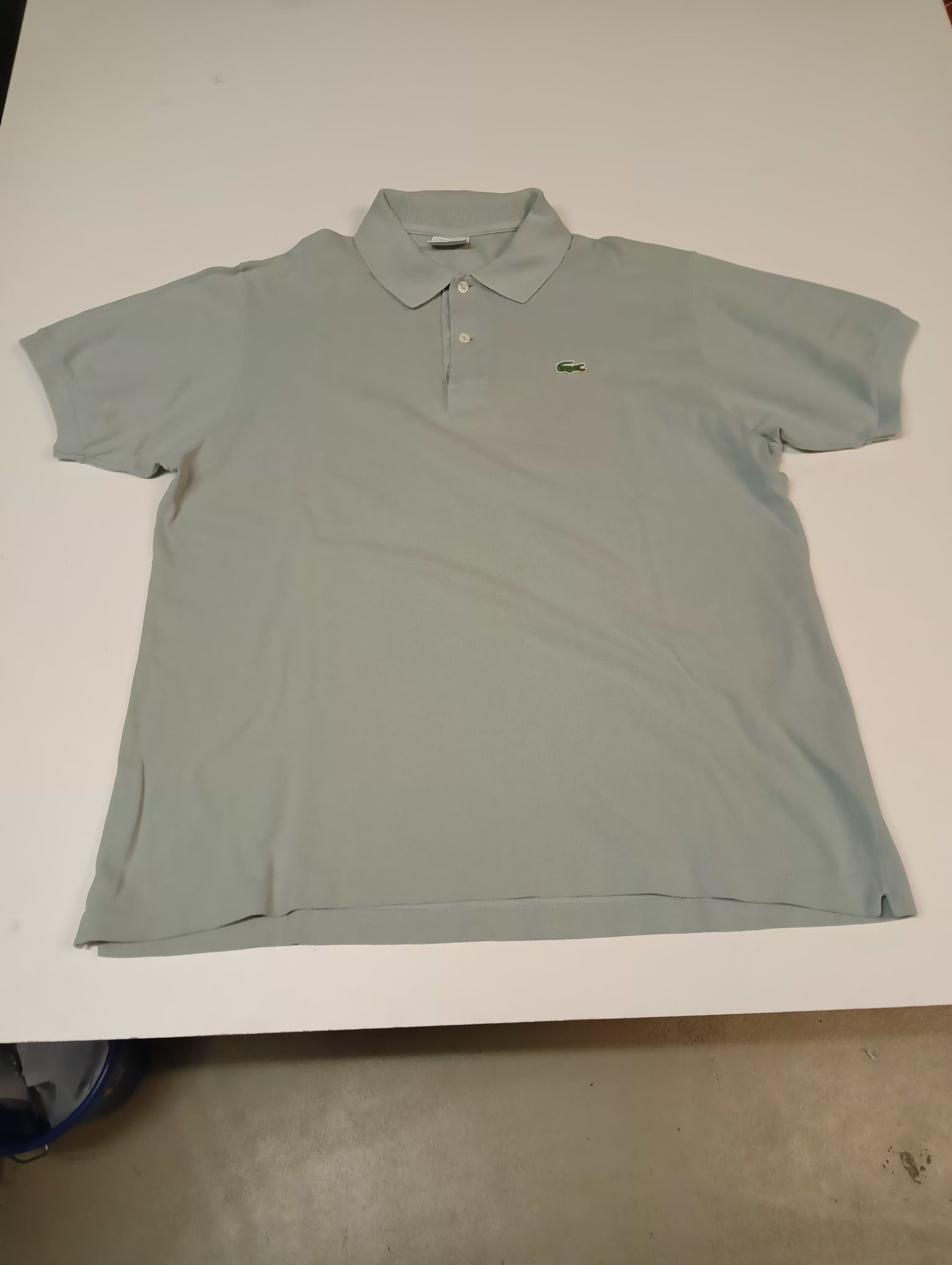 Lacoste Vintage Polo Shirt for Men - Classic Cotton Short Sleeve Casual Shirt - Size XL (1714) - Perfect for Golf, Tennis & Everyday Wear