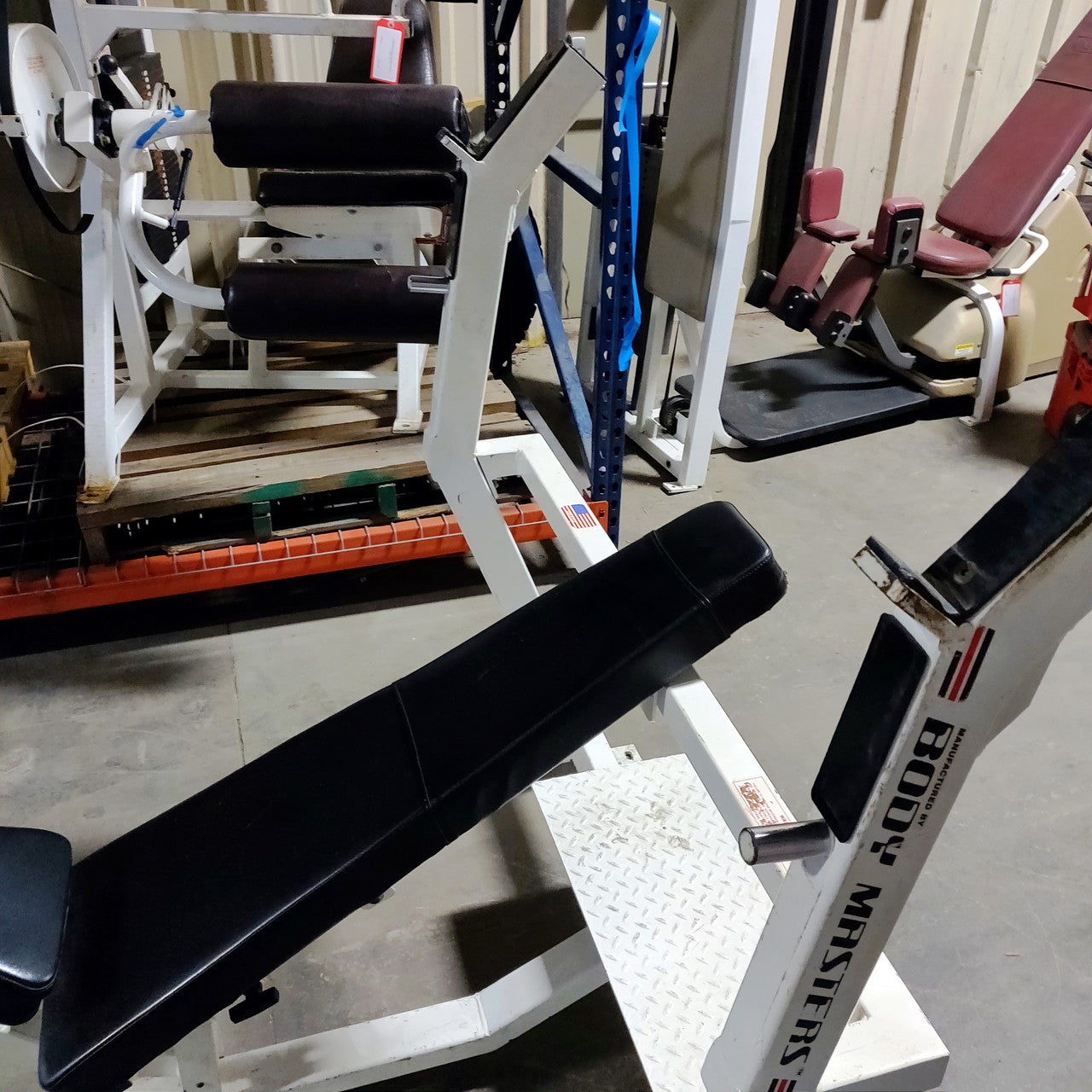 Body Masters Adjustable Incline Bench Press - Heavy Duty Home Gym Equipment for Strength Training & Muscle Building - Perfect for Home Workouts & Fitness Enthusiasts
