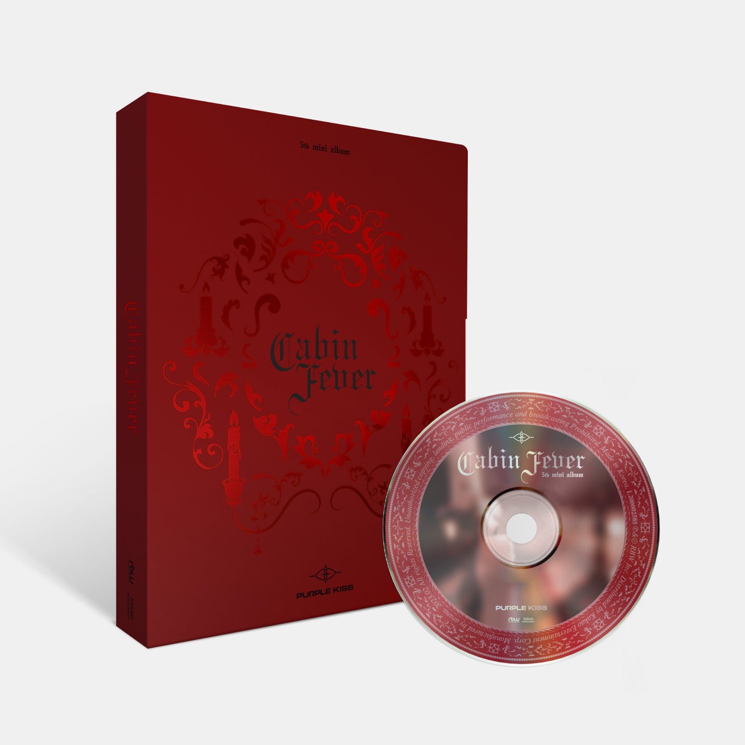 PURPLE KISS 5TH MINI ALBUM 'CABIN FEVER' - K-Pop Music CD | Perfect for K-Pop Fans & Collectors | Great for Gifts, Parties & Music Enthusiasts