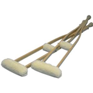 Hermell Products Imitation Sheepskin Crutch Cover and Hand Grips Set - Soft, Washable & Comfortable Support for Crutches, Walkers, and Canes - Ideal for Injury Recovery, Elderly Assistance & Mobility Aid