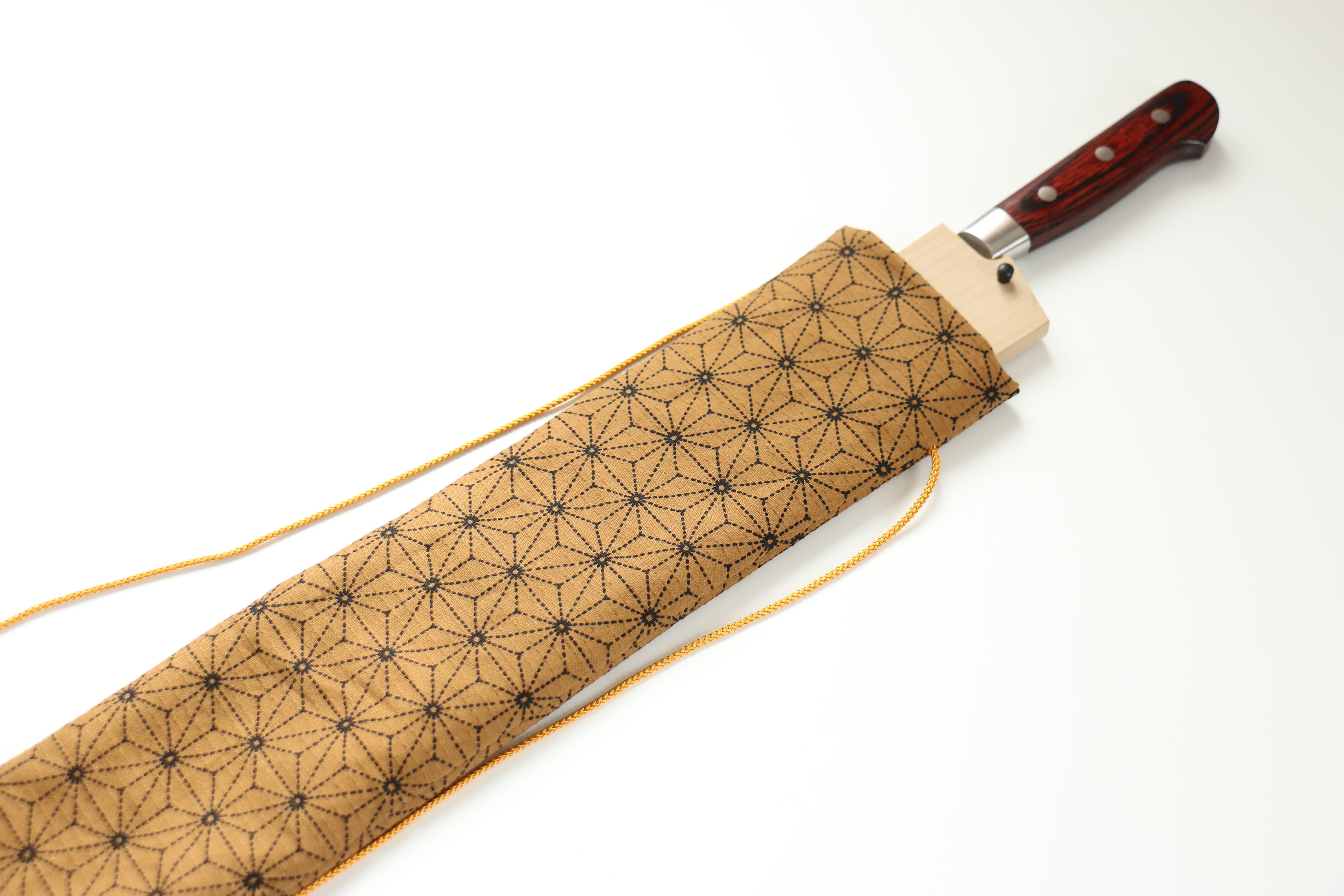 Premium Japanese Style Knife Roll - 1 Pocket Chef Knife Holder for Professional & Home Cooks - Perfect for Kitchen, Travel & Culinary School Use