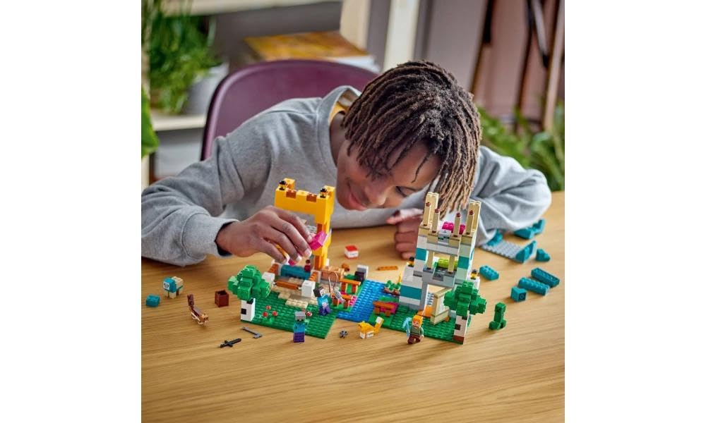 LEGO Minecraft The Crafting Box 4.0 21249 Building Blocks Toy Set with Mini Figures - Creative Construction Playset for Kids Ages 8+ | Perfect for Birthday Gifts & STEM Learning Activities