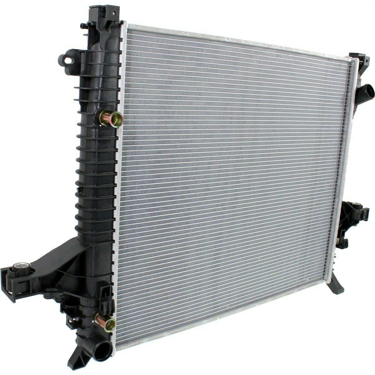 High-Performance Aluminum Radiator with Transmission Cooler - Compatible with 312935505 & 16554150 - Perfect for Truck & SUV Cooling System Upgrades