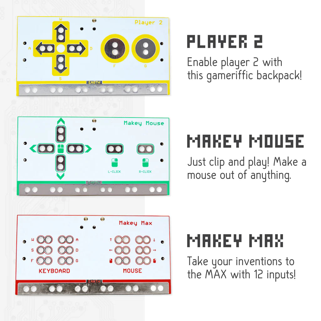Makey Makey STEM Learning Kit - Backpack Bundle for Kids | Creative Electronics & Coding Projects | Perfect for Classroom, Homeschool & DIY Science Experiments