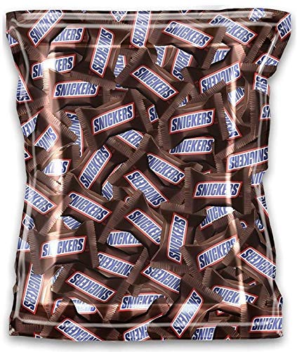 Snickers Minis 16oz Bulk Pack - Fun Size Candy for Kids Parties, Halloween Treats, Office Snacks & Gift Baskets | Perfect for Birthday Favors, Classroom Rewards & Holiday Celebrations