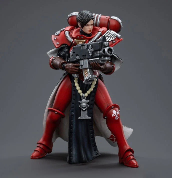 JOYTOY Warhammer 40K Adepta Sororitas Battle Sisters - Order of the Bloody Rose Sister Ignacia Action Figure | Collectible Miniature for Tabletop Gaming & Warhammer 40K Fans | Perfect for Display, Battle Scenes & Gift Giving