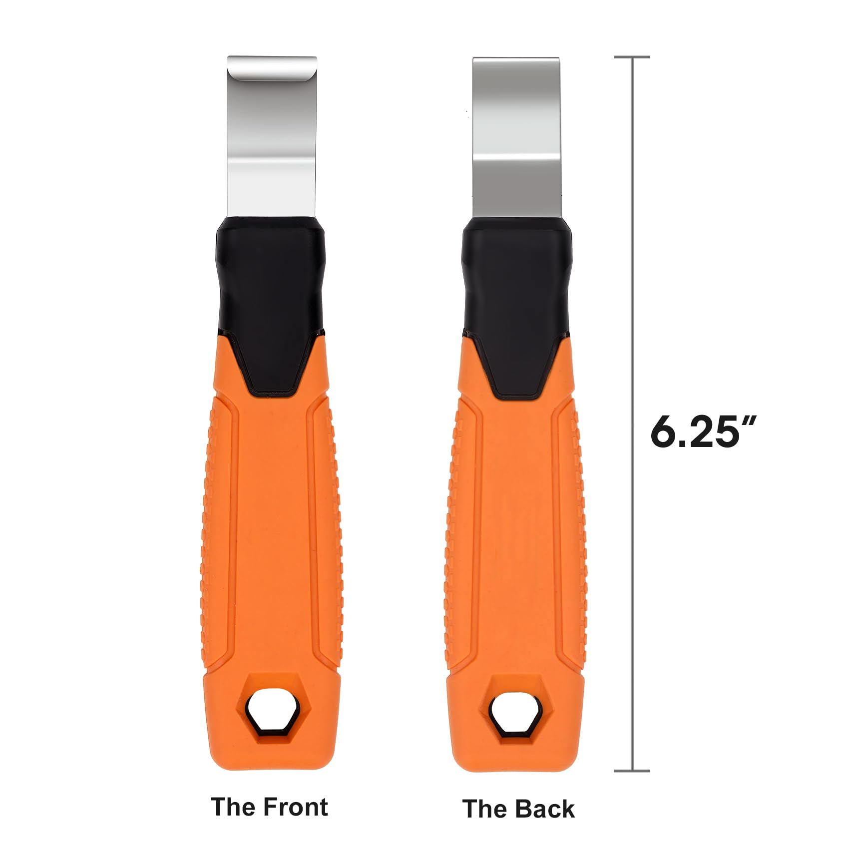 Professional Vinyl Siding Removal Tool with Extra Long Steel Blade - Non-Slip Grip Handle for Safe Installation & Removal - Prevents Damage to Vinyl Siding - Perfect for Home Renovation & Exterior Maintenance Projects