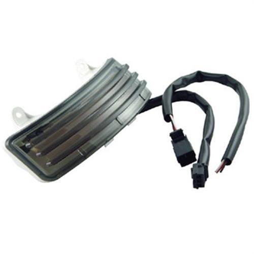 V-Factor Tri-Bar Red LED Running Lights with Clear Lens & Fender Extension Kit for Harley-Davidson FLHX - Enhance Visibility and Style for Night Riding and Custom Motorcycle Builds