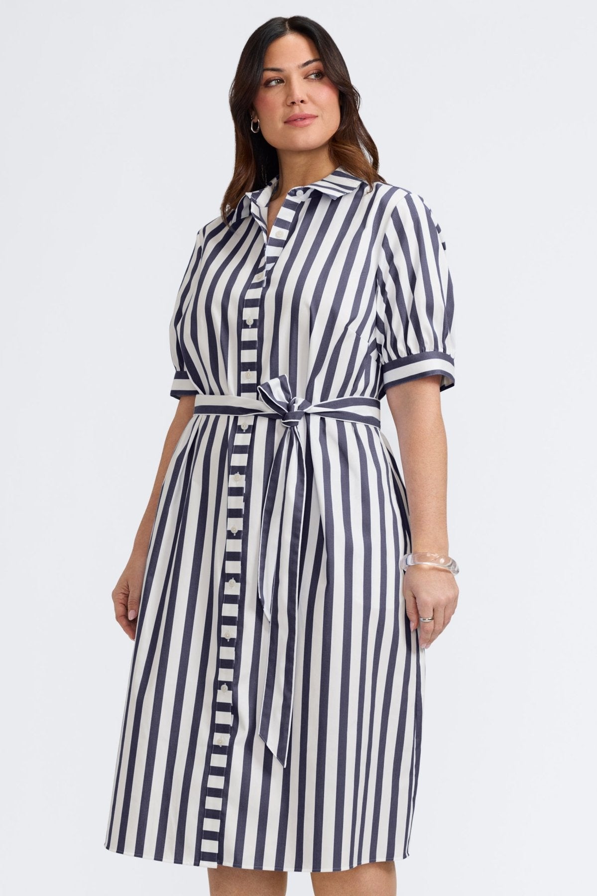 Kelly Green Springtime Stripe