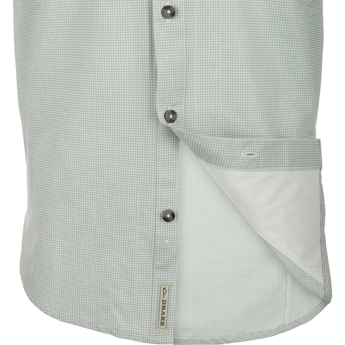 Frat Houndstooth Check Button Down Short Sleeve Shirt for Men - Stylish Casual & Party Wear - Perfect for College, Bar Nights & Summer Outings