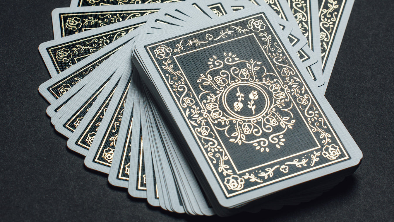 Black Roses 10 Year Anniversary Playing Cards - Premium Collectible Deck for Card Games, Magic Tricks & Poker Night - Perfect Gift for Card Enthusiasts