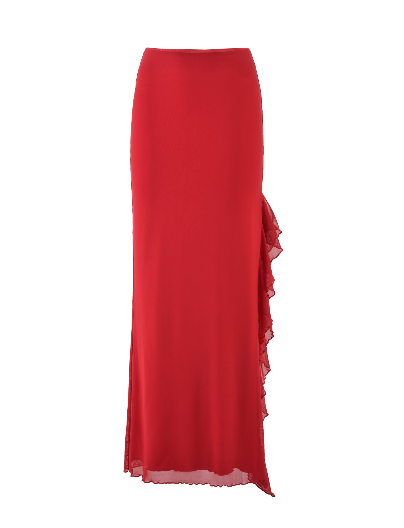LINETTE SKIRT Women's A-Line Mini Skirt in Vibrant Red | Perfect for Casual Outfits, Date Nights & Summer Fashion