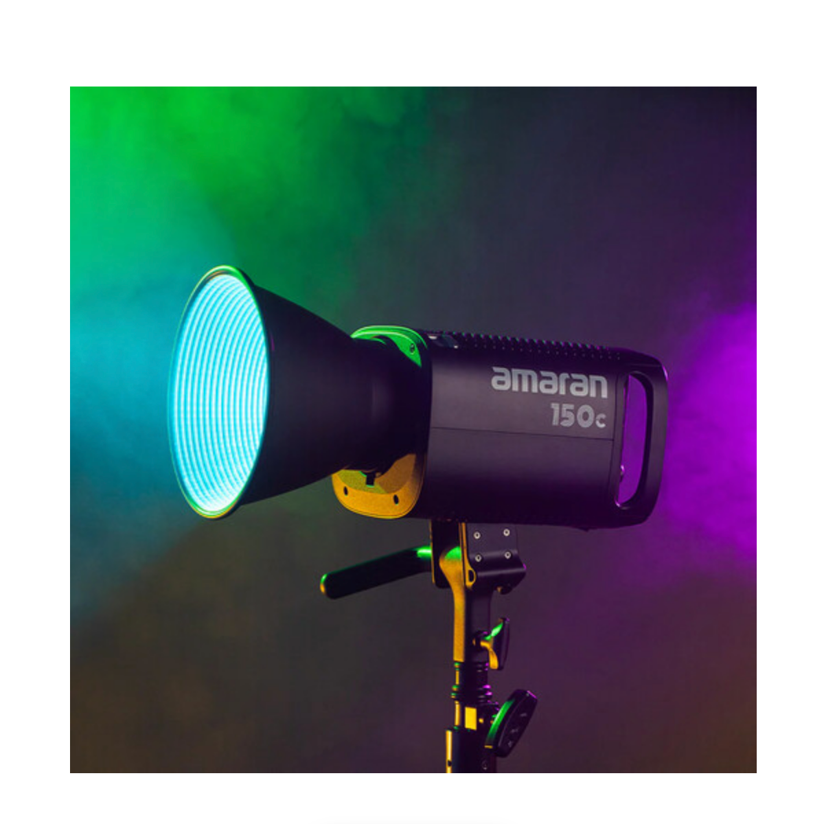 Amaran 150C 150W RGBWW LED Light Panel - Full Color Adjustable Studio Lighting for Photography & Videography (Grey) - Perfect for YouTube, Film Sets, and Live Streaming
